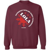 Matalino Mapagmahal Lola Unisex Crewneck Pullover Sweatshirt